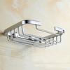Stainless Steel Soap Dish Bathroom Shower Toilet Soap Holder Wall Mounted Saver