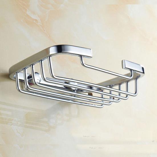 Stainless Steel Soap Dish Bathroom Shower Toilet Soap Holder Wall Mounted Saver