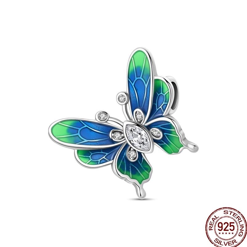 Original Charms Copper Poker Kitty Charms Bead Heart Marry Pave Zircon Fit 3Mm Bangle Bracelet Jewelry Gifts Making