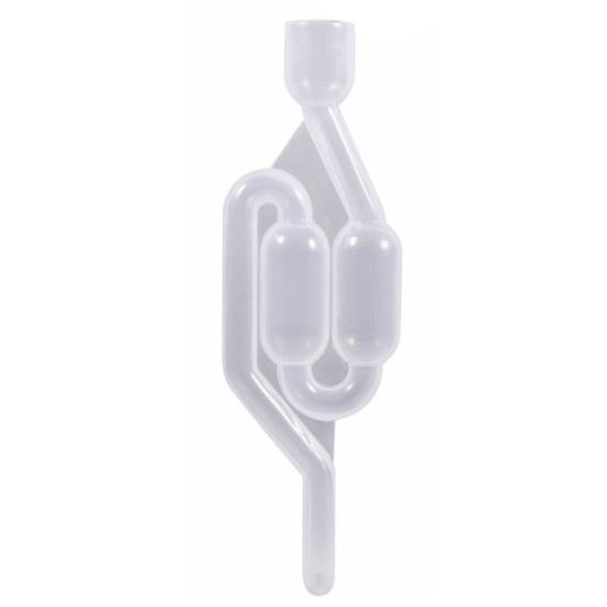 One Way Exhaust Check Valve Water Sealed Home Brew Wine Fermentation Airlock