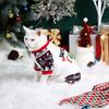 Christmas Dog Pajamas Classical Design Soft Dog Clothes with WE ARE FAMLY Jumpsuit Dog Costumes for Small Medium Puppy Dog Cat W