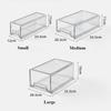 Acrylic Drawer-type Cosmetics Makeup Storage Box Organizer Desktop Storage Transparent Drawer Dustproof Mask Clear Boxes Cabinet