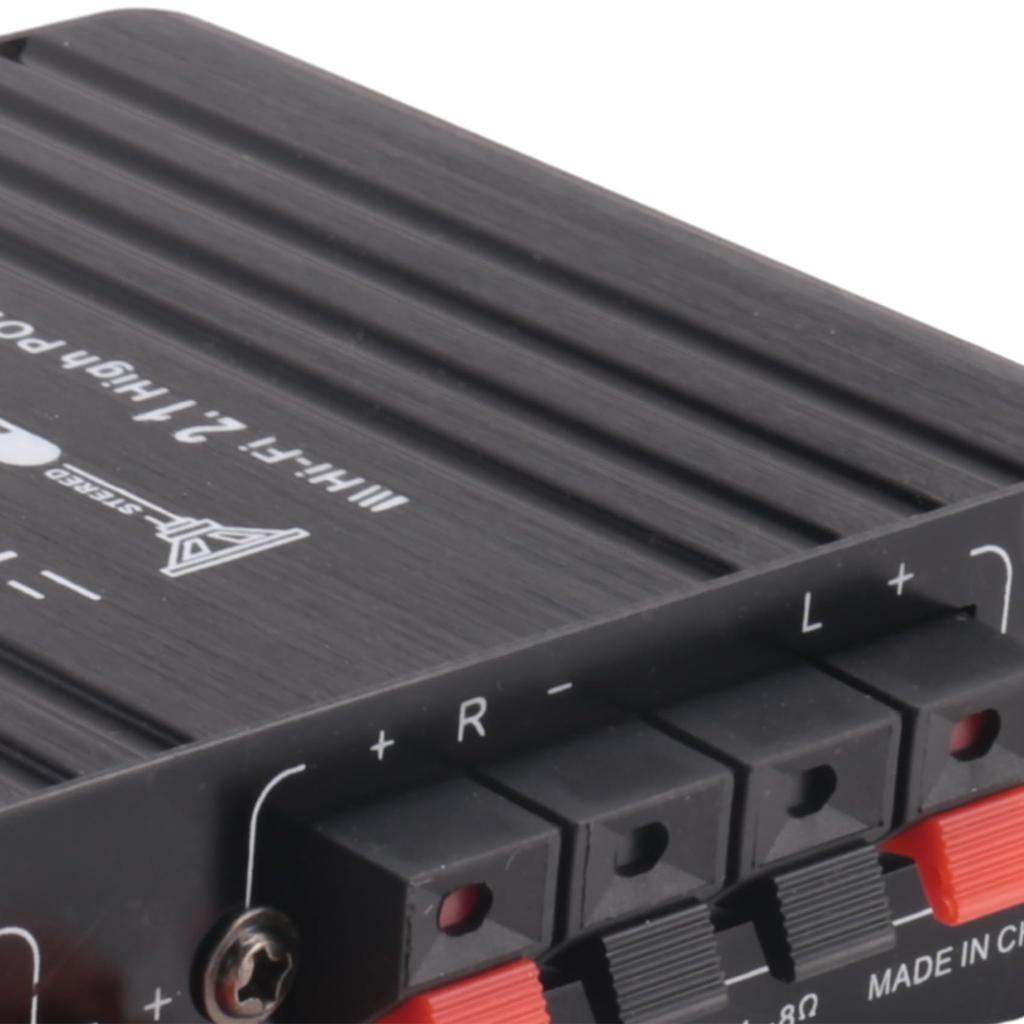 Limnyves -838 HIFI Amplifier 2.1 Channel Car MP3 Mini Amplifier AUX Input High Bass