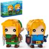 Zelda Link Action Figures Building Set Great Gifts for Fans Adults, 334pcs