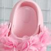 Summer New Baby Slippers Indoor Non-Slip Soft Bottom Comfort Cute Pink Flower Children's Hole Shoes Boys Girls Outdoors Sandals