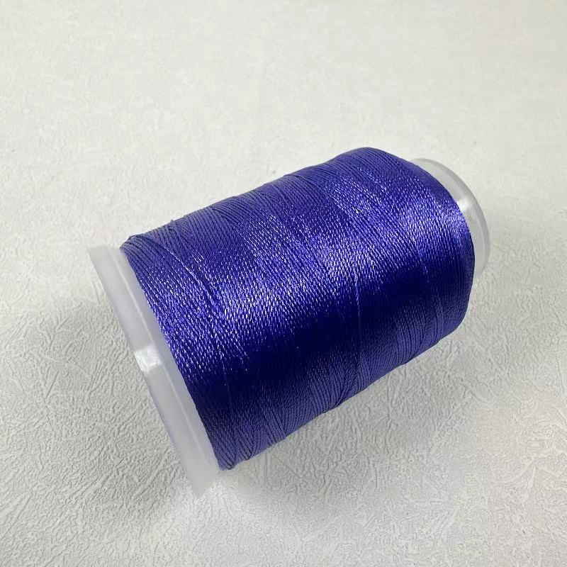 Vibrant Ice Silk Tassel Thread: 51 Colors for DIY Bracelets & Necklaces