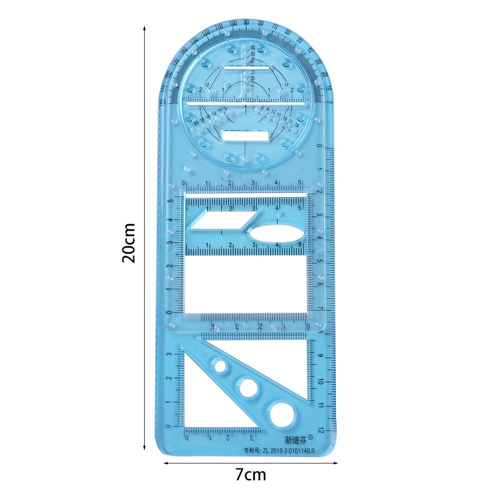 Акриловый Центроискатель Круглая Линейка Циркуль Кругорез Прозрачный для Токарной Обработки Дерева Рисования Инструменты для Обработки Дерева