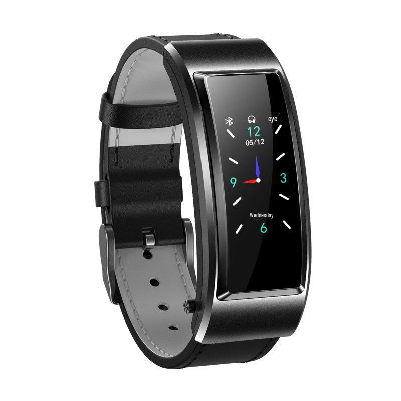 Smart Bracelet with Bluetooth Earbuds: B6S Color Screen Sports Watch for Calls and More