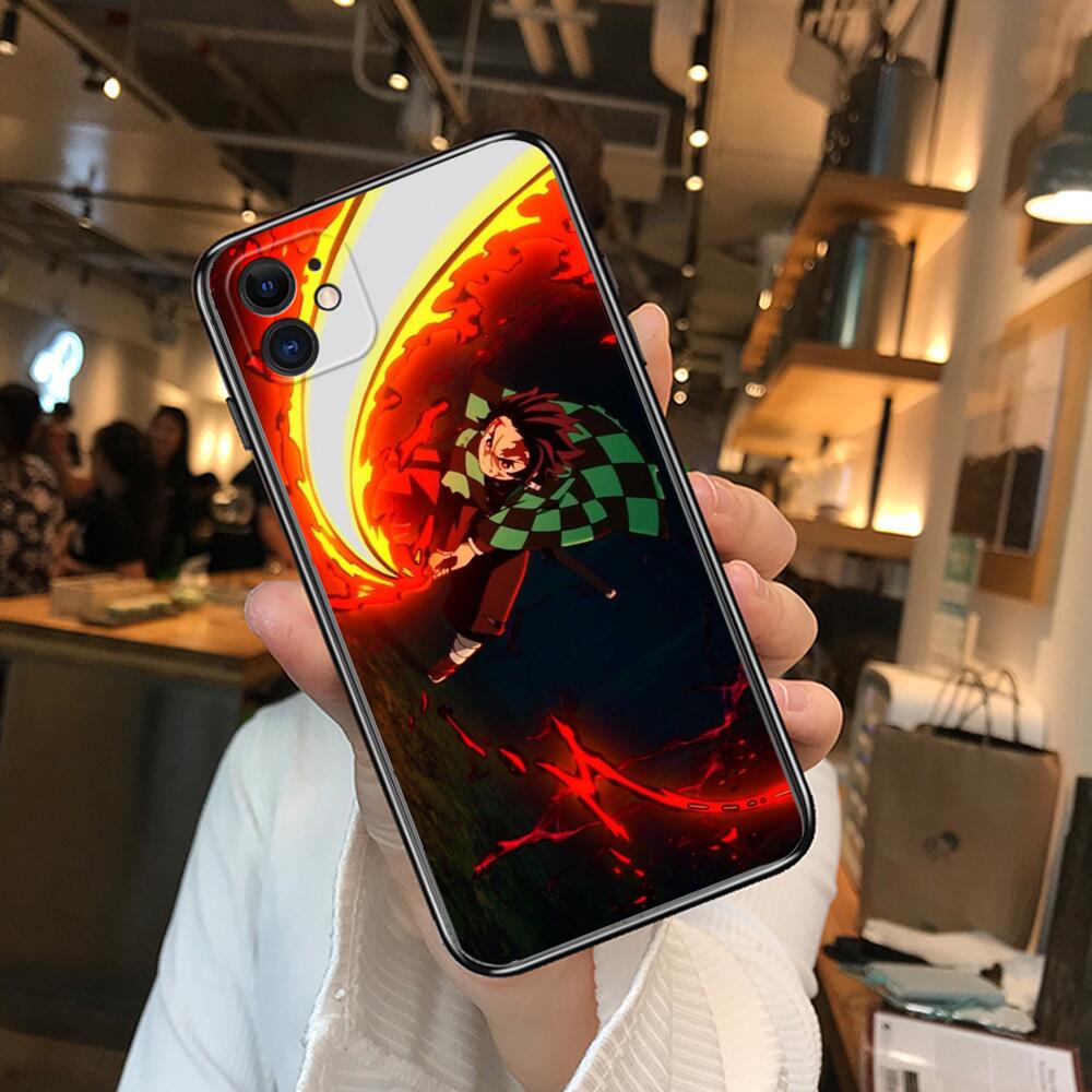 Kamado Nezuko Kimetsu No Yaiba Demon Slayer TPU Weiche Handyhüllen Für iPhone 13 Pro Max Hülle 12 11 Pro Max 8 PLUS 7PLUS 6S XR X X
