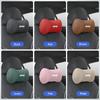 Cup Holders Car Seat Suede Memory Cotton Neck Pillow Headrest For Jeep Grand Cherokee Wrangler JK Gladiator Compass Renegade Wag
