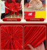 Large Red Hydrangea Wedding Decoration Set for Stairs and Rooms