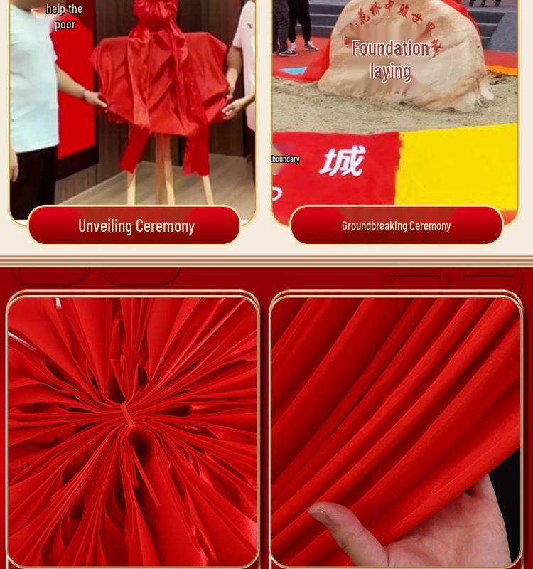 Large Red Hydrangea Wedding Decoration Set for Stairs and Rooms