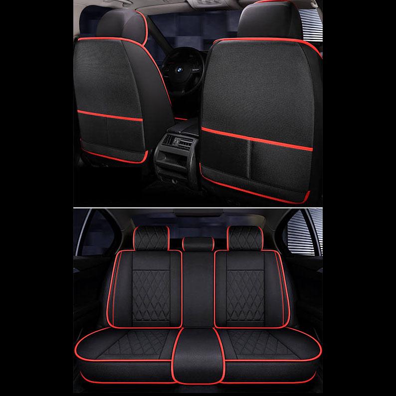 Cheap Car seat cover Winter Car Seat Cover Universal 5 set Auto Seat