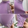 Sexy Stretchy Halter Bodysuit with Chest Pads and Sleeveless Camisole Design