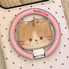 Cute Cream Polka Dot Case Suitable for Apple 17 Pro Max, iPhone 16, Small Animal 13, Magnetic Stand 15