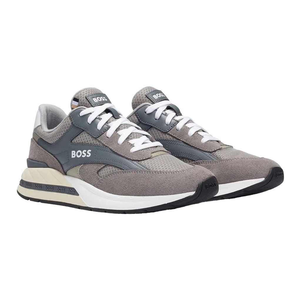 BOSS Herren Kurt Leder Laufschuhe