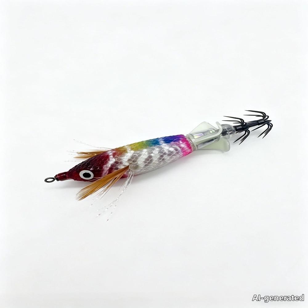 Mixed Color Squid Jig Egi Luminous UV Octopus Cuttlefish Lures Mixed Squid Lures  Squid Fishing