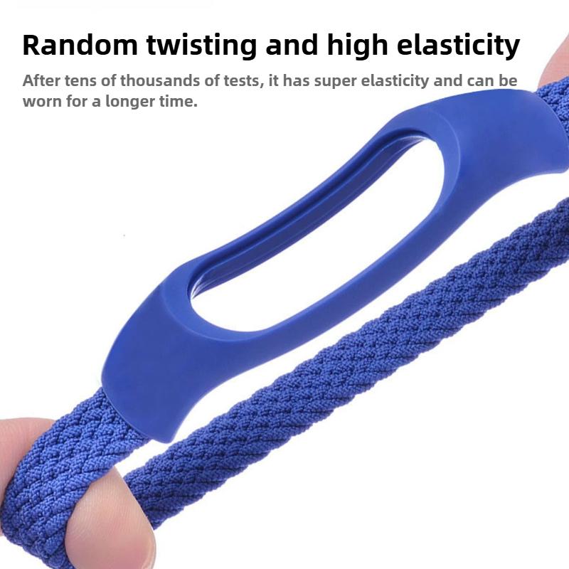Bracelet for Xiaomi Mi Band 6 7 Strap Nylon Braided Solo Loop Pulseira Bracelet Miband5 Wristband Belt Mi Band 5 4 3 6 Correa