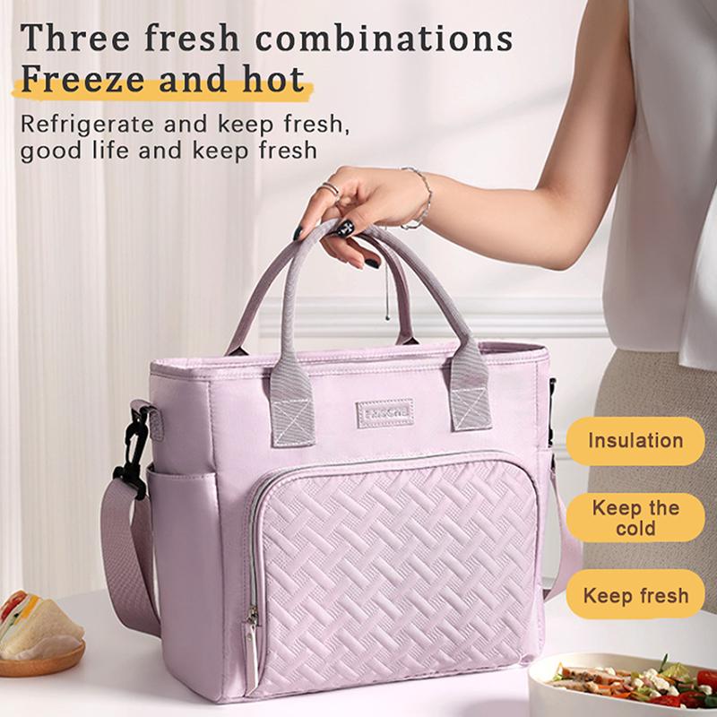 Weiche Kühltasche, Isolierte Zusammenklappbare Lunch-Kühltasche für Arbeit, Camping, Strand, Reise, Tragbar, Weichseitig, Auslaufsicher, Wate