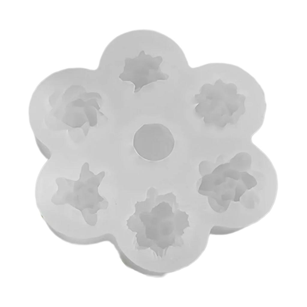 Silicone Mold Succulent Candle Mold Handmade Soap Molds for Crafting Candle Making Mold Chocolate Cake Baking Mould