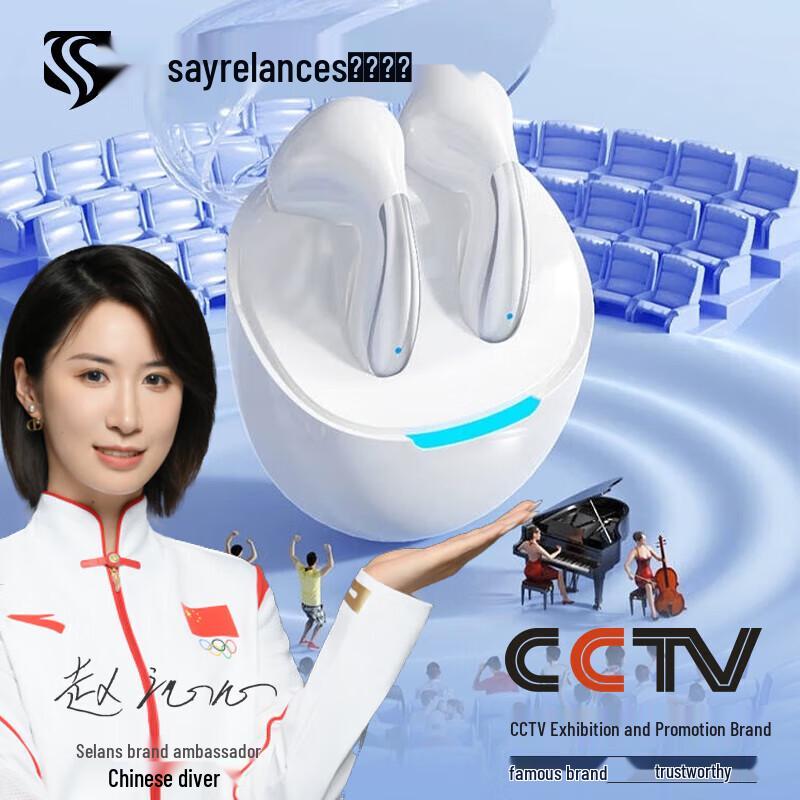 

Sayrelances S10 Wireless Noise-Cancelling Earbuds