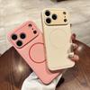 For Magsafe Candy Color Litchi Texture Leather Magnetic Case for iPhone 17 Air 16 15 14 Plus 13 12 11 Pro Max Shockproof Cover