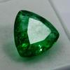 Natural Colombian Emerald Trillion Cut 6 Carat Green CERTIFED Loose Gemstone A-5897