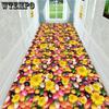 3D Corridor Carpet Livingroom Stair Carpet Hotel Aisle Rug Entrance/Hallway Anti-Slip Bedroom Rug