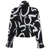 Fashion  And Winter Printed Short Casual Jacket Women's Wear