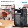 Newmine L23 Portable Outdoor Bluetooth Speaker with Wireless Microphone CN Plug (adapter Included)