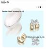 Hoop Ear Clip Bluetooth Earphones with AI Smart Features and Long Battery Life
