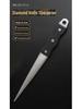 Japanese-Style Diamond Knife Sharpener with Pointed Black Handle for Kitchen Knives - Model 0808D