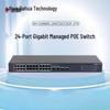 Dahua 24-Port Gigabit Managed Cloud PoE Switch CN Plug (adapter Included)