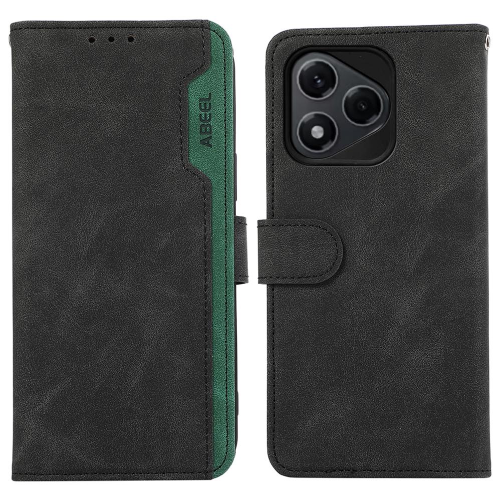 ABEEL For Honor 400 Lite Case Color Splicing Leather Flip Phone Cover RFID Blocking