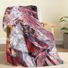 Y-Yae Miko Genshin Impact Blanket Soft Throw Blanket for Home Bedroom Bed Sofa Picnic Travel Office Rest Cover Blanket Gift