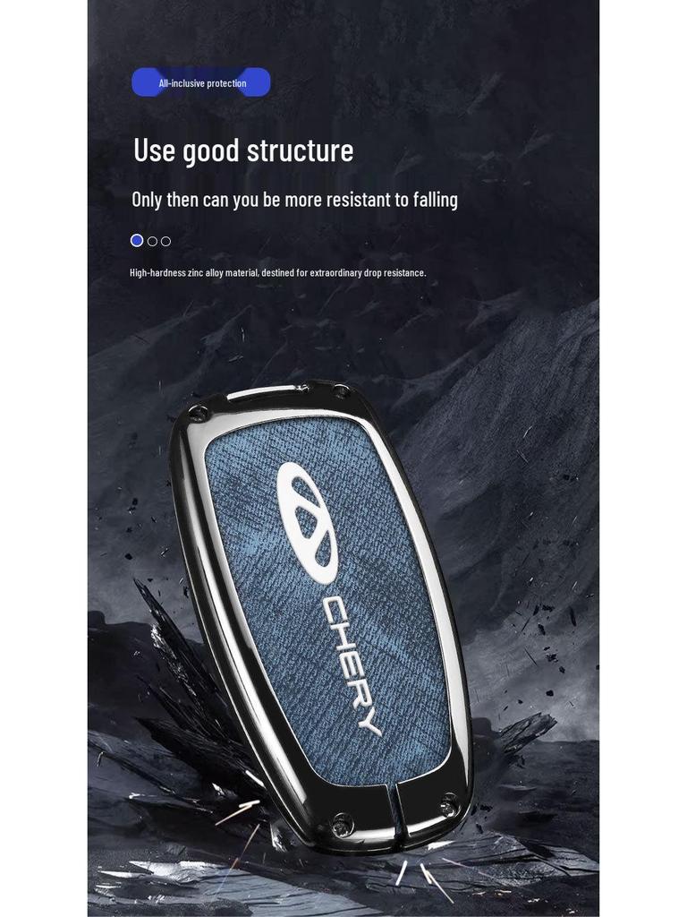 Kompatible Schlüsselabdeckung für Chery Tiggo 8 Plus, Kunpeng Edition, 8 Pro und 7 Plus (Modelljahr 2022).