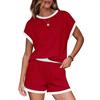 European & American Casual Women's Short Sleeve Shorts Set (2026 Edition)