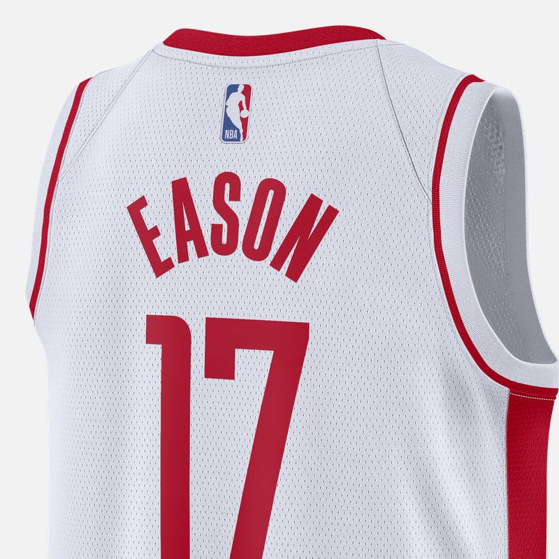 Nike X NBA Dri-FIT Association Edition Swingman Jersey Houston Rockets Letter Number Print V-Neck Basketball Vest Men Jersey White DN2078-106