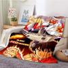 Anime Inuyasha Throw Blanket Soft Flannel Thin Blankets for Bed Sofa Cover Bedspread Picnic Cooling Gift Home Deco