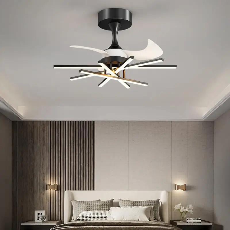 Living room decoration bedroom decor led Ceiling fans with lights remote control dining room Ceiling fan light indoor lighting