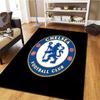 Chelsea F Teppich für Wohnzimmer Schlafzimmer Zuhause Sofadekoration, Kinder Spiel rutschfeste Bodenmatte