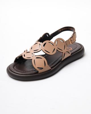 Aquamarin 6289 36 Beige Leather Sandals