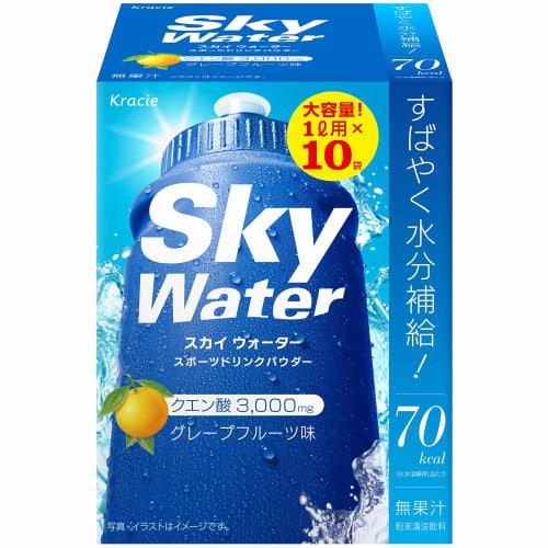 

Kracie Sky Water 1L (Grapefruit Box, 1L Capacity x 10 Bags [Set of 3]