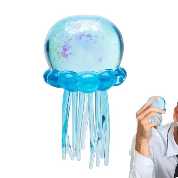 Jellyfish Jelly Squish Stress Toy Fidget Sensory Squeeze Toy Squishy Toy