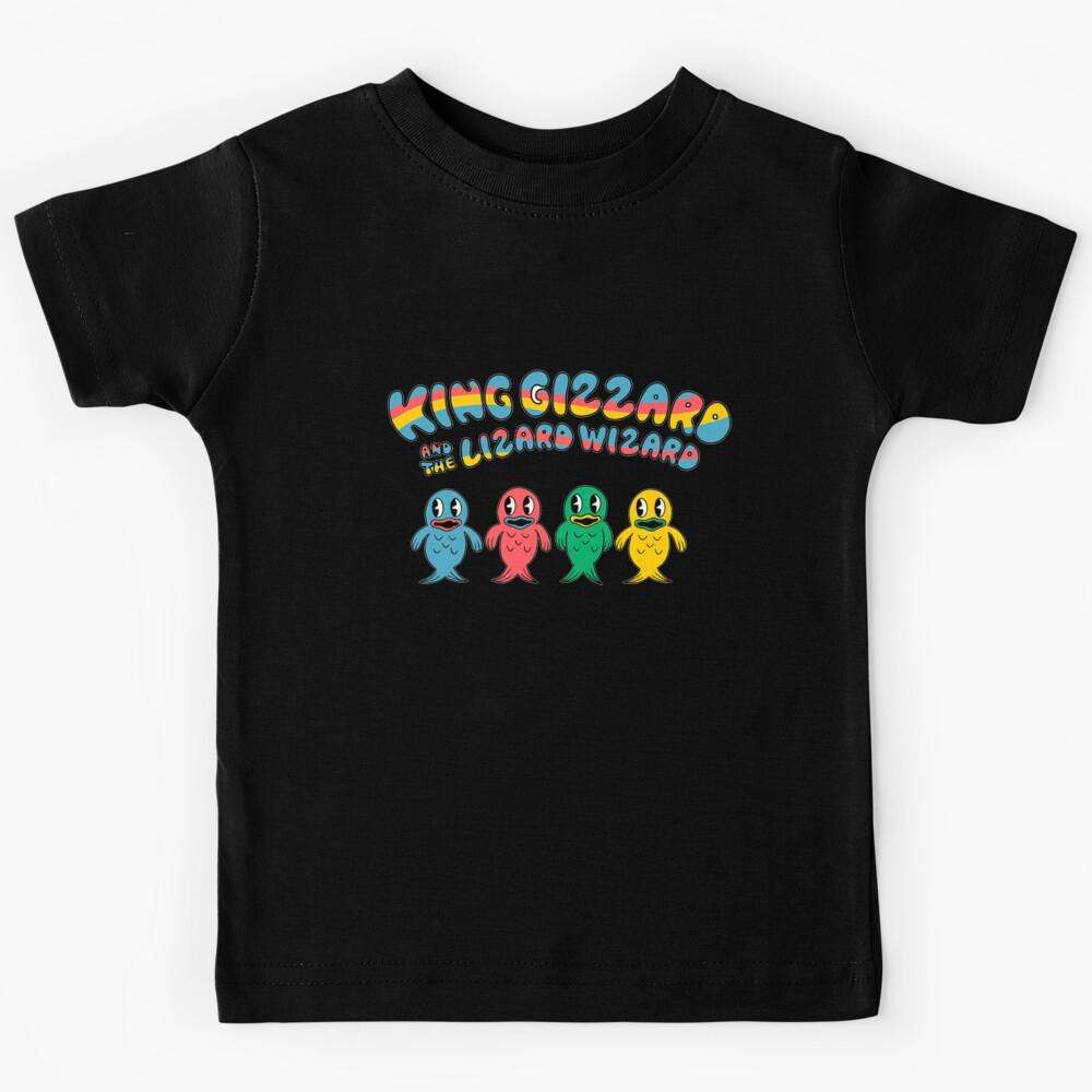 King Gizzard And The Wizard Lizard fishies Kids T-Shirt 140