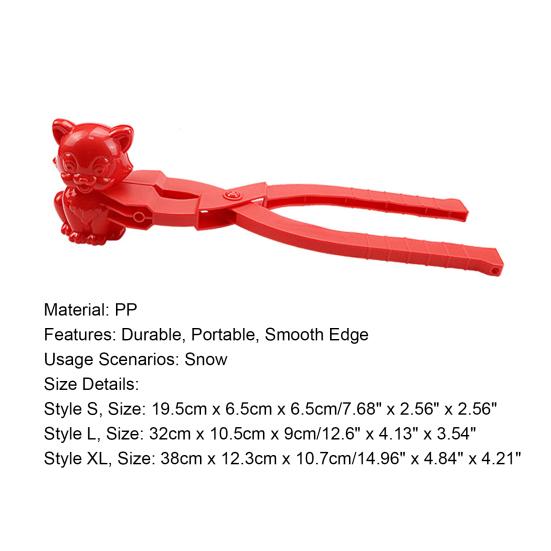 Snowball Maker Tool Easy To Use Smooth Edge Simple Operation No