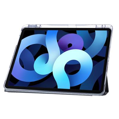 For iPad Air 13 (2025)/(2024) Case PU Leather Origami Stand Clear Tablet Cover