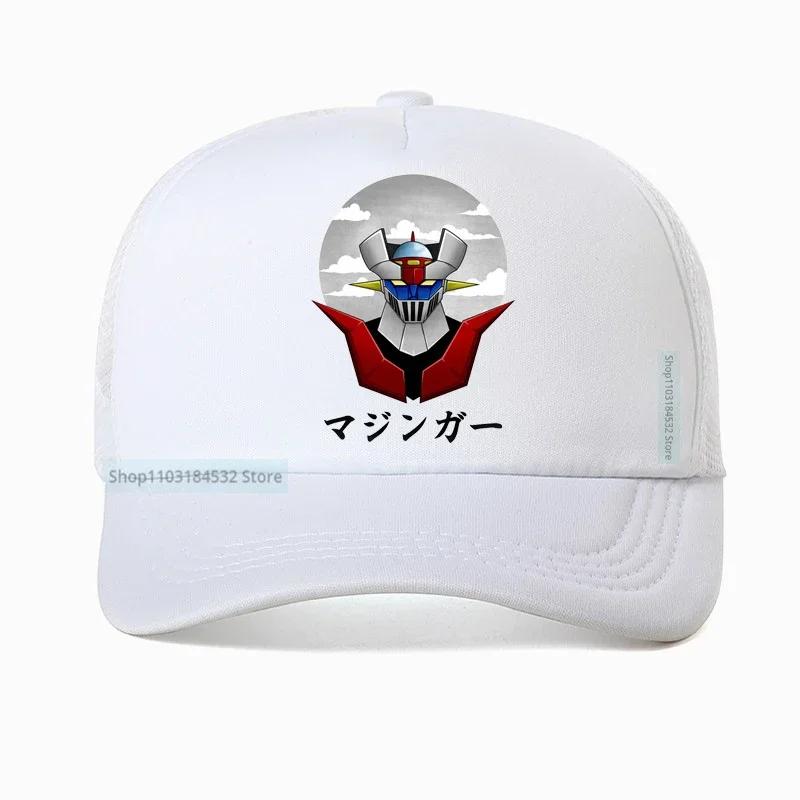 Unisex summer Dad hat Anime Mazinger Z baseball cap Für Männer Design Kurzarm Mode Benutzerdefinierte Plus Cartoon Camiseta hats