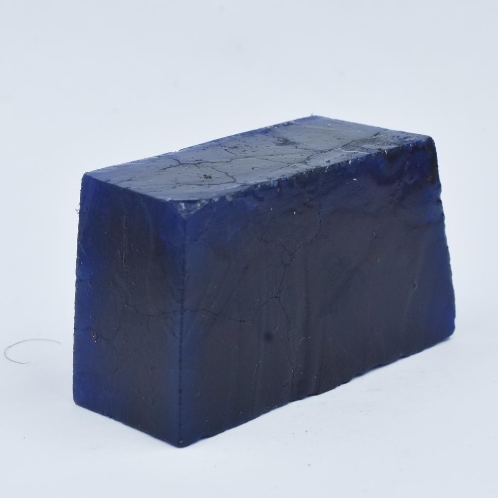 Sapphire Natural Blue Rough Earth Mined CERTIFIED 634 Ct Uncut Loose Gemstone AR-2022