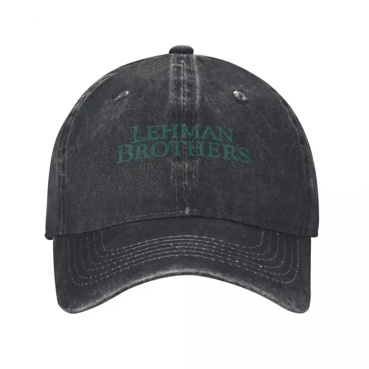 Retro Lehman Brothers Risicobeheer Afdeling 2008 Trucker Cap Unisex Verweerd Gewassen Hoofddeksel Outdoor Hardlopen Golf Cap Hoed (black,Adjustable) zwart